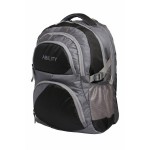 Aqsa Ability7 Designer Laptop Bag (Grey and Black)